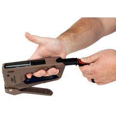 Heavy Duty Staple Gun, 1/4 In. – 9/16 In. Staples, 18-Gauge Brads, Reduced Effor