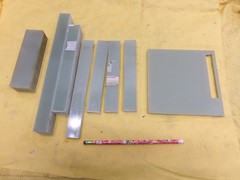 LOT of GREEN G10 PHENOLIC SHEET plastic sheet micarta flat stock VARIOUS SIZES