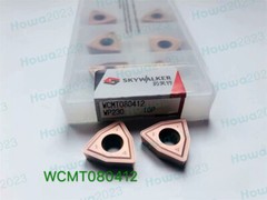 10Pieces/Box WCMT080412 WP230 SKYWALKER Carbide CNC Blade Turning Inserts