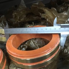 2-Ring 2-Way Conductive Ring Slip Ring Sliding Bracelet Copper Ring 100*135mm