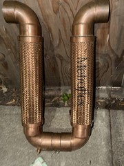 Metraflex ML S80400 4 IN METRALOOP + 4IN MVMT BRNZ HO SE/BRD COPPER SWT ENDS