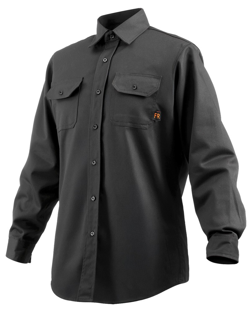 VEVOR Flame-Resistant Welding Jacket XL-Sized 7oz FR Cotton Welding Safety