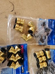 Mixed Lot of AquaLock Watts Push-To-Connect 20pcs Total SEE PICS NEW 1/2″ CTS