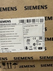 SIEMENS CIRCUIT BREAKER 3VA6340-6JQ31-0AA0 400A 3P 690VAC, 65kA FAULT LSIG