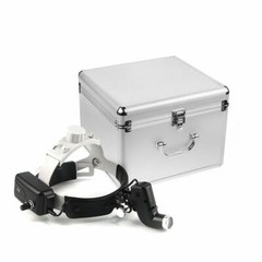 5W Dental Surgical LED Head Light ENT Specific Black with Aluminum Box US STOCK