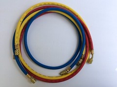 Manifold Gauge Set HVAC AC Refrigeration Charging Hoses 60″ for different refri
