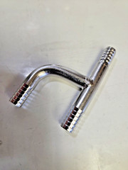 STAINLESS 3/8″ BARBED HOSE “Y” FITTING – Food Grade