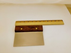 Dexter USA S496 Wood Handle Dough Cutter/workshop Bench Scraper 6X3 Factory2nd