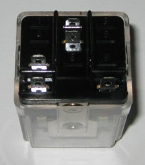 120 VAC – 10 A SPDT See Through NTE Relay – 120V AC Coil – 28VDC 10A 5 Terminal
