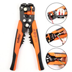 Self Adjusting Insulation Wire Stripper Cutter Crimper Cable Stripping Tools 8″