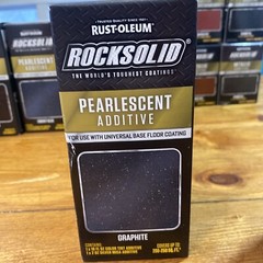 Rust-Oleum RockSolid Pearlescent Epoxy Additive. Graphite 🔥🔥