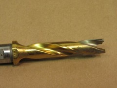 Ingersoll .531 – .547 13.5-13.9 mm Insert Drill TD1350067C0R01 Gold Twist 5xD