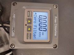 ATI Q46 Chlorine Analyzer Free Chlorine Monitor with CL2 Sensor S/N A10-624