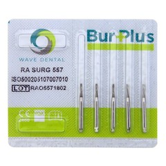 Wave Dental Carbide Burs Long Surgical Round Latch Bur RA 2 4 8 LAOS RA SURG 4