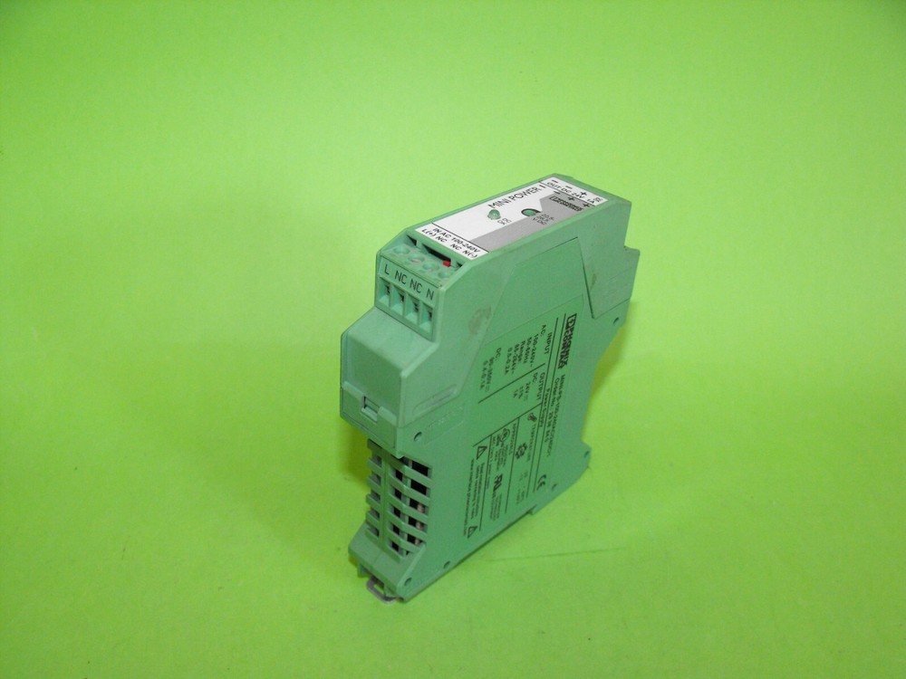 Phoenix Contact MINI-PS-100-240AC/24DC/1 No.2938840 Power Supply.USED