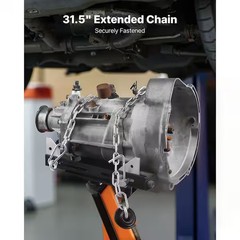 Transmission Jack Adapter, 1100 lbs. / 0.5 Ton Load Capacity Automotive Transmis