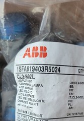 [Lot of 5 PCS] – ABB CL2-502L Blue LED INDICATOR LIGHT 24VAC/DC 1SFA619403R5024
