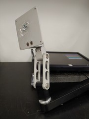 ICW Double Arm Monitor Mount wtih Dell GENISIS E153FPf Monitor