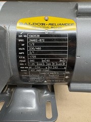 Baldor Reliance 1/2 HP 1725 RPM