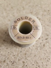 Old Stock Solder Roll – Plumbing – 1 Pound 1lb Sold-60-1 60