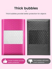 Bubble Mailers 6×10 Inches 25Pack Usable Size 6×9″ Small Padded Mailer Bubble…
