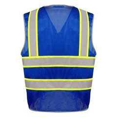 FX Royal Blue Hi-Vis Reflective Safety Vests