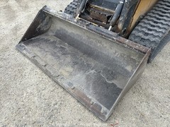 2013 John Deere 323D Skid Steer Crawler Loader Aux Hyd Bucket Forks bidadoo