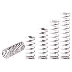 Wire Dia 0.2/0.3/0.4mm Compression Spring 304 Stainless Steel Pressure Springs