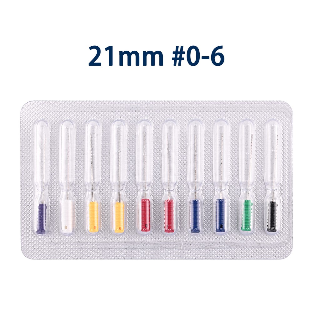 Dental Nerve Broaches Barbed Endodontic Needles Files Endo Root Canal 25/21mm