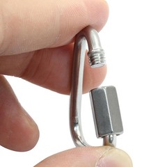 6Pcs M3.5 Delta Quick Links Triangle 1/8″ 316 Stainless Steel Chain Connector