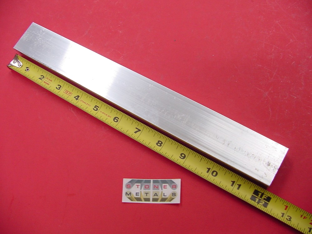 3/4″x 1-1/2″x 1/8″ Wall ALUMINUM RECTANGLE TUBE 6063 T52 x 12″ Long
