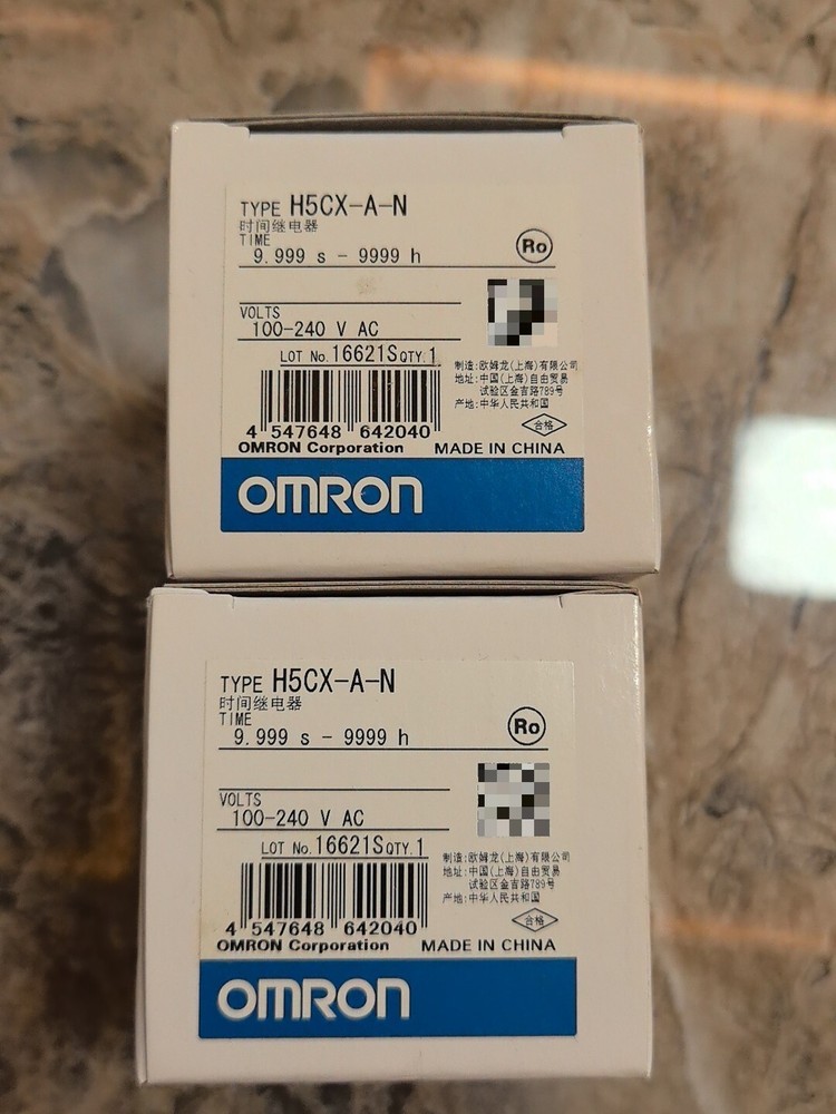 New Omron H5CX-A-N Digital Timer Relay 100-240VAC