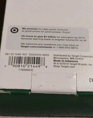 Up+Up Pre-sharpened Wood Pencils #2 HB Pack of 40 Target 2014 Indonesia Worn box