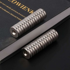 Lot Thicker Strong Magnets Countersunk Ring Large Rare Earth Neodymium 20/25mm