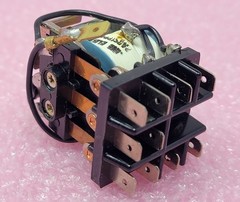 Line Electric – MKD3D-12 – Open Frame Power Relay 3PDT 5Amp 12VDC Coil Rare, New