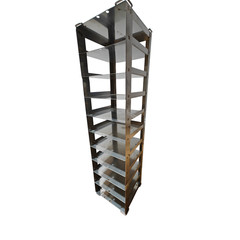 2” Square Box Rack for MVE Cryosystem 6000 LN2 (10 Box Slots) Cryogenic Freezers