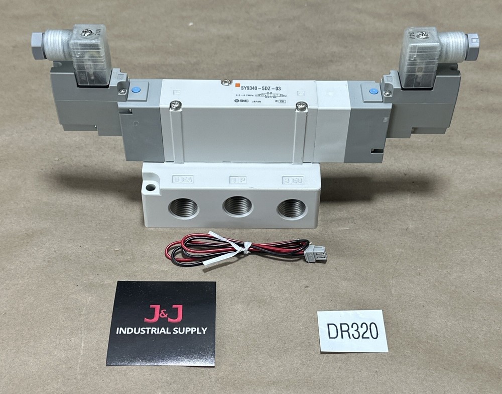 NEW NO BOX- SMC SY9540-3LZ-03T Solenoid Directional Valve 0.2~0.7MPa || WARRANTY