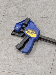 Irwin Carbon Steel Bar Clamp: 12" Capacity, 2-7/16" Throat Depth 2 Pac