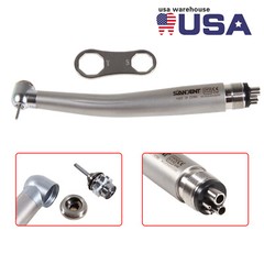 10 Dental Standard Air Turbine High Speed Push Button cartridge Handpiece 4Hole
