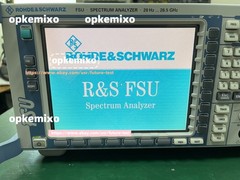 Rohde & Schwarz FSU26 20 Hz – 26.5 GHz Spectrum Analyzer w/ Opt. K72/K73 _0316