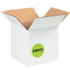 Tape Logic 2′ Circle Label, ‘Empty’, Fluorescent Green, Roll of 500 Stickers,…