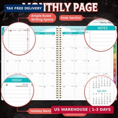 Teacher Planner 2026-2027 – 2026-2027 Teacher Planner Academic Year, Jul. 2026 –