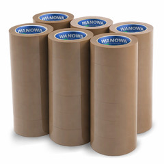 36 Rolls Heavy Duty Tan-Brown Packing Tape 2 “x 110 Yards 330 Feet Per Roll