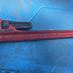 Rothenberger Nr. 70154 Straight Metal Pipe Wrench 18in 450mm Heavy Duty