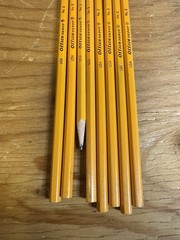 Vintage Office Depot No 2 Pencils pack of 8