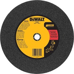 DeWALT 14″ x 7/64″ x 1″ Metal Cut-Off Wheel, 24 Grit, Aluminum Oxide DW8001