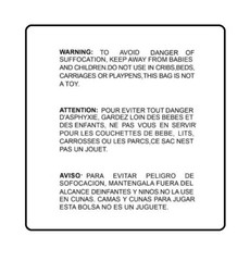 300 12×16 Self Seal Suffocation Warning Clear Poly Bags 1.5 mil – ST ShipMailers