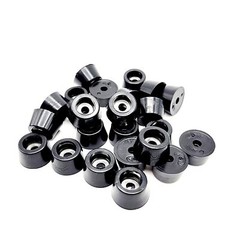 3/4″ Diameter Rubber Equipment Feet 3/8″ Tall Steel Washer Bumpers 4-12 Packs