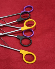 Reusable Open Surgery Hem-o-Lok Applier Purple/ Green/ Yellow (L/ML/XL) – 3 nos.