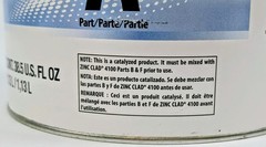 Sherwin Williams Zinc Clad 4100 Epoxy Primer Part A 1.13L